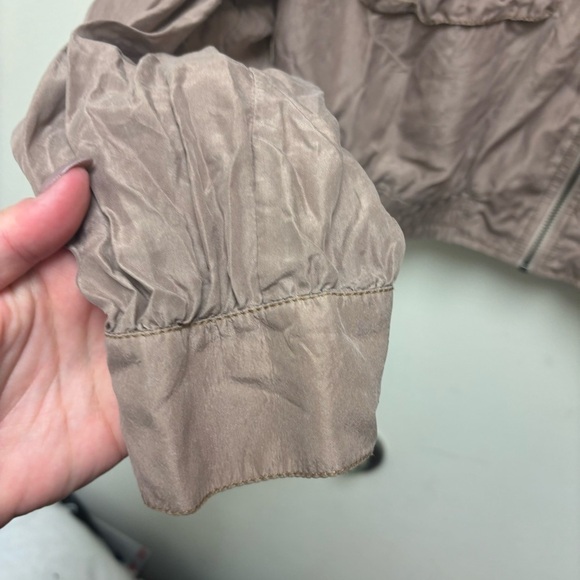 Cartonnier by Anthropologie Pia Silk Bomber Jacket - Picture 4 of 15